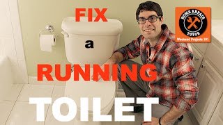 Fix a Toilet That Keeps Running [upl. by Lenoel]