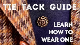 How To Wear A Tie Tack [upl. by Beitz]