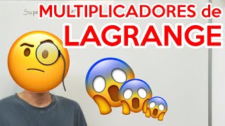 😉 Multiplicadores de Lagrange  CÁLCULO [upl. by Amalie]