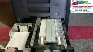 How to Remove a Paper Jam Kyocera Copier [upl. by Silvano38]