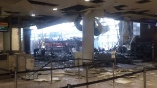 Belgian Terror Attacks  Explosions Reported at Belgian Airport Subway BREAKING NEWS [upl. by Melisandra]