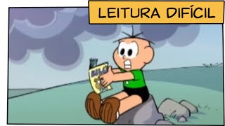 Leitura Difícil  Turma da Mônica [upl. by Anirbes889]