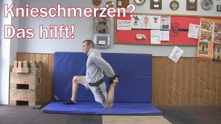 Patellasehnenprobleme KnieschmerzenEntzündete Sehnenansätze  Dehnung [upl. by Nitsa]