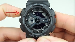 How to Change the Time on a GShock [upl. by Flam]