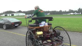 Benz PatentMotorwagen No1 in Action [upl. by Ferneau738]