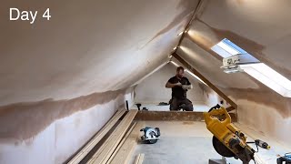 SMALL LOFT TRANSFORMED IN 4 DAYS [upl. by Gunner]