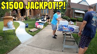 THIS CRAZY YARD SALE JACKPOT COST ME 1 [upl. by Coleman]