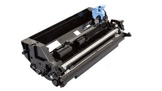 How to clean Kyocera Toner Unit – Developer unit FS1135MFP DV1140E [upl. by Sina984]