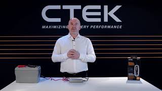 Tutorials  CTEK MXS 50  Charging Process [upl. by Annovoj338]