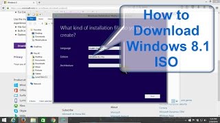 How to download Windows 81 Free directly from Microsoft  Legal Full Version ISO  Easy to Get [upl. by Enail265]