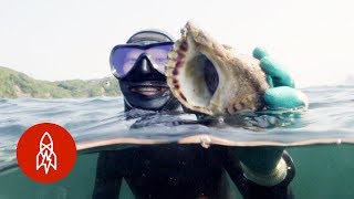 Freediving With Japan’s Pearl Divers [upl. by Wilkie]