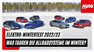 Der große ElektroWintertest 202223  AUTO ZEITUNG [upl. by Lihcox]