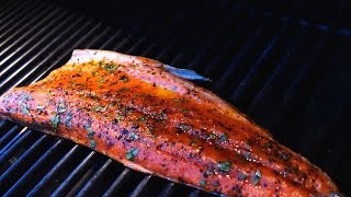 Grilled Sockeye Salmon  Christine Cushing [upl. by Chamberlin]