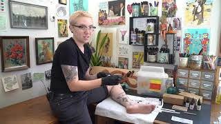 How to Stick and Poke Tattoo [upl. by Retsek]