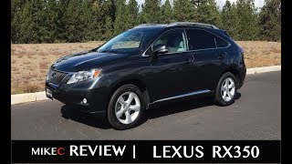 Lexus RX350 Review  20102015  3rd Gen [upl. by Yrek179]