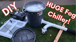 DIY Massive 32 Gallon Vortex Fog Chiller [upl. by Savick]