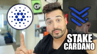 How To Easily Stake Cardano ADA  Yoroi Wallet Tutorial [upl. by Raoul]