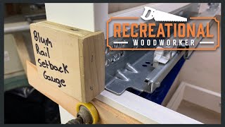 Undermount Drawer Slides DEMYSTIFIED  The Recreational Woodworker [upl. by Drahnreb858]