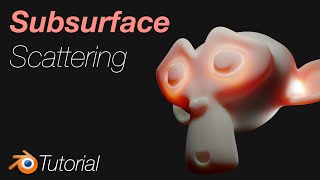 293 Blender Tutorial Quick Subsurface Scattering [upl. by Oinigih]