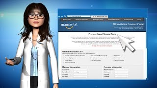 MCNA Provider Portal Submitting an Appeal Request [upl. by Nauqad]