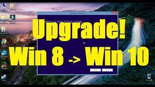 Computer Tech  How to Upgrade from Windows 8 to Windows 10 [upl. by Nimzay798]