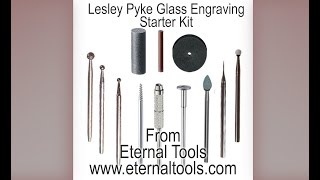 Lesley Pyke Glass Engraving Starter Kit [upl. by Koffler]