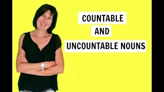 Countable and Uncountable Nouns  English Grammar lesson [upl. by Nagud]