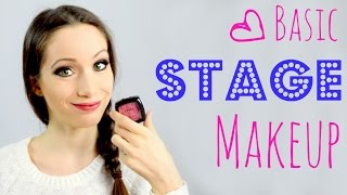 Basic Stage Makeup Tutorial [upl. by Terces]