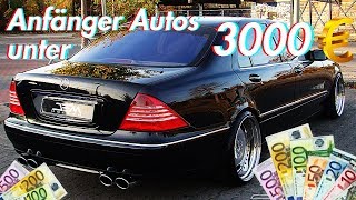 Die besten Anfänger Autos für unter 3000€  RB Engineering  Mercedes Benz W220 S500 [upl. by Aillimat27]