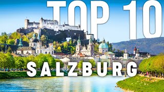 10 BEST Things To Do In Salzburg  Salzburg Travel Guide [upl. by Iarahs]