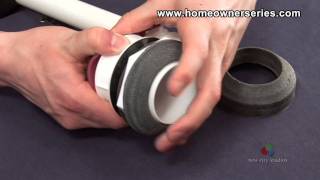 How to Fix a Toilet  Parts  Flush Valve [upl. by Lazare]