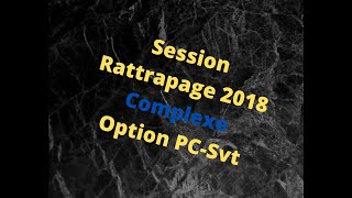 examen de math 2018 complexe session rattrapage [upl. by Andrade]