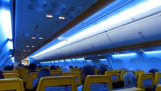 TRIP REPORT  RYANAIR  Dublin to London STN  SKY INTERIOR Cabin  737800 EIFRR Full HD [upl. by Nylle266]