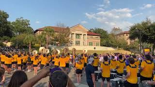 LSU Band 2023 Marching Down The Hill [upl. by Nasus]