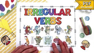 LECCIÓN 30 VERBOS IRREGULARES EN INGLÉS  PARTE 1  IRREGULAR VERBS  AUXILIARY VERBS  VERB TENSES [upl. by Rashidi]