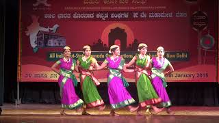 New tulu Folk dance on tulu song Dennana Dennana Indian folk dance  Tulu Channel [upl. by Octavius]