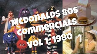 80s McDonalds Commercials  vol 1 [upl. by Ruhl77]