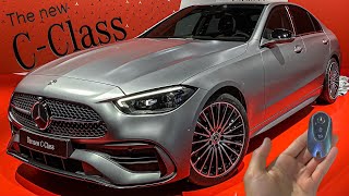 ALL NEW 2022 Mercedes Benz CClass First Full View W206 CClass AMG Line [upl. by Lekcar]