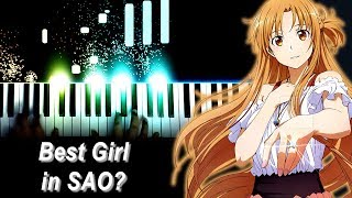 FULL Sword Art Online OP 1  quotCrossing Fieldquot  LiSA  ソードアート・オンライン Piano [upl. by Enelrahs10]