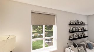 How to install roller blinds  JYSK [upl. by Curkell969]