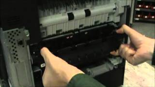 HP P4015  How to Replace the Fuser Assembly [upl. by Annelak]