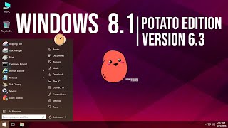 Gaming Comparison Windows 81 Potato Edition vs 2004 Superlite  1703 Potato Edition [upl. by Heppman]