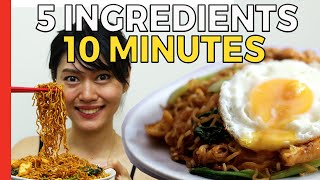 EASY Maggi Mee Goreng Mamak Recipe  Malaysia Fried Instant Noodle [upl. by Blen]