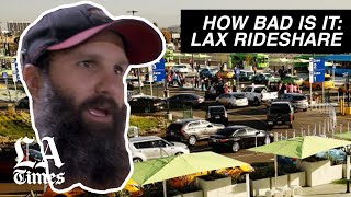 It took me 52 minutes to get an Uber at LAX [upl. by Neroc]