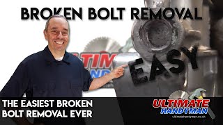 The easiest broken bolt removal ever [upl. by Nations]