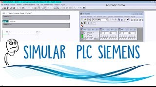 SIMULAR PLC SIEMENS aprende como [upl. by Neenej]