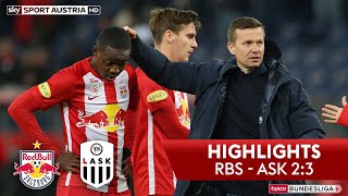 Highlights tipico Bundesliga 19 Runde FC Red Bull Salzburg  LASK 23 [upl. by Gaylord289]