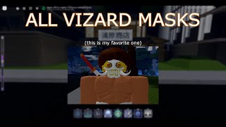 All Vizard masks Peroxide [upl. by Yreffoeg445]