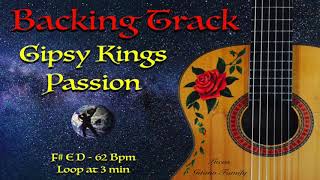 Backing Track  Passion  Gipsy Kings [upl. by Rodablas]