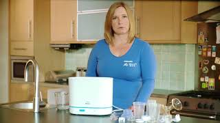 How to load your Philips Avent 3 in 1 sterilizer [upl. by Arturo138]